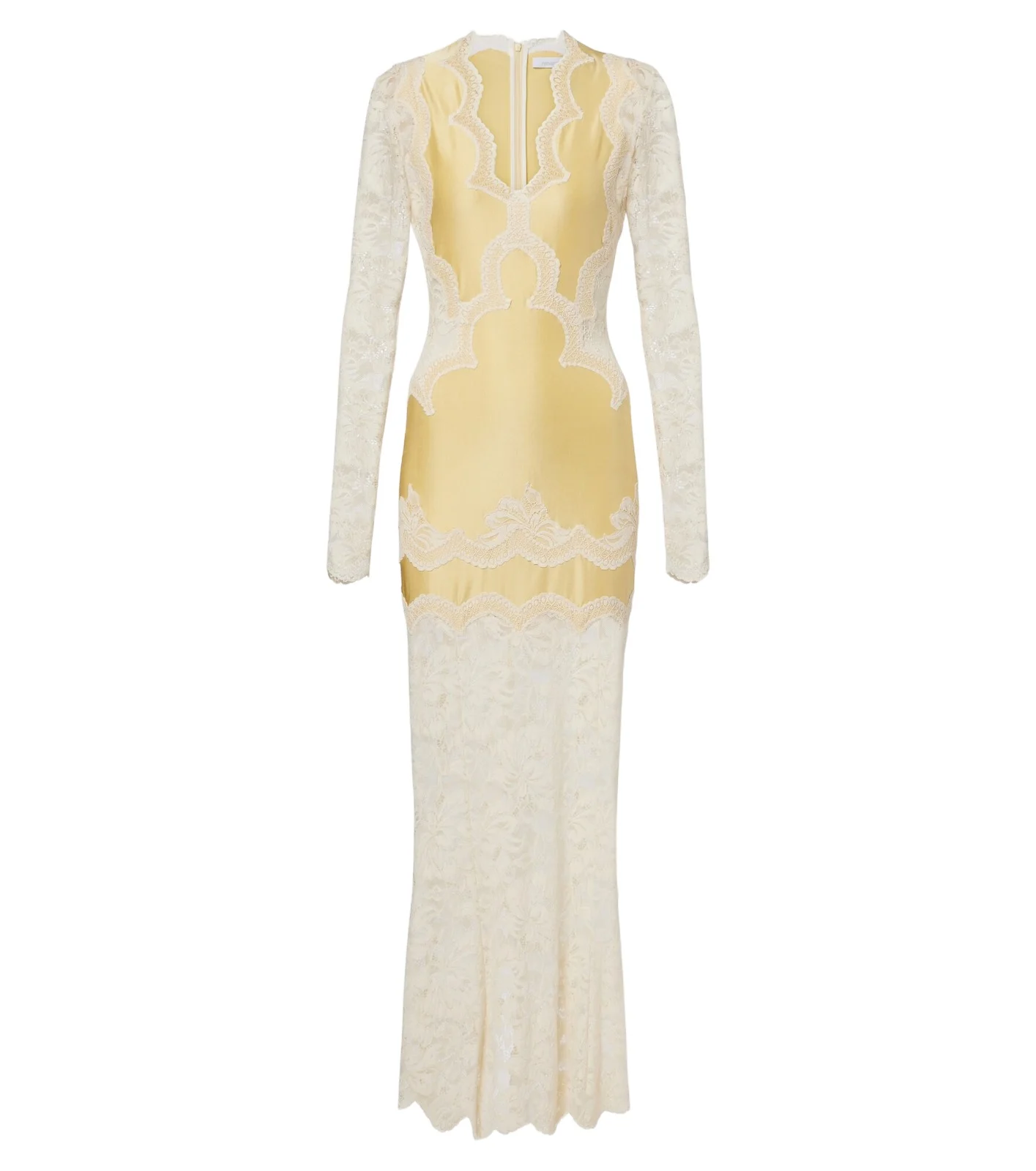 Lace and satin maxi dress Lace and satin maxi dress