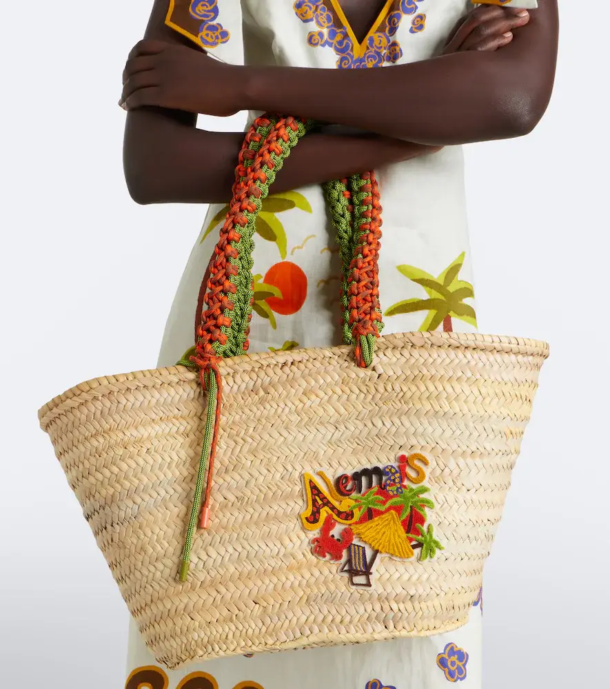 ALÉMAIS Alémais Island Cove Maxi basket bag | Thumbnail 6