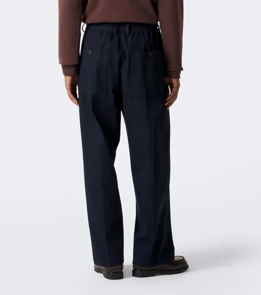 Studio Nicholson Shire pleated cotton wide-leg pants | Thumbnail 5