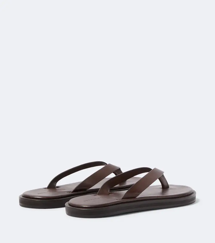 Studio Nicholson Leather thong sandals | Thumbnail 4 Studio Nicholson Leather thong sandals | Thumbnail 4