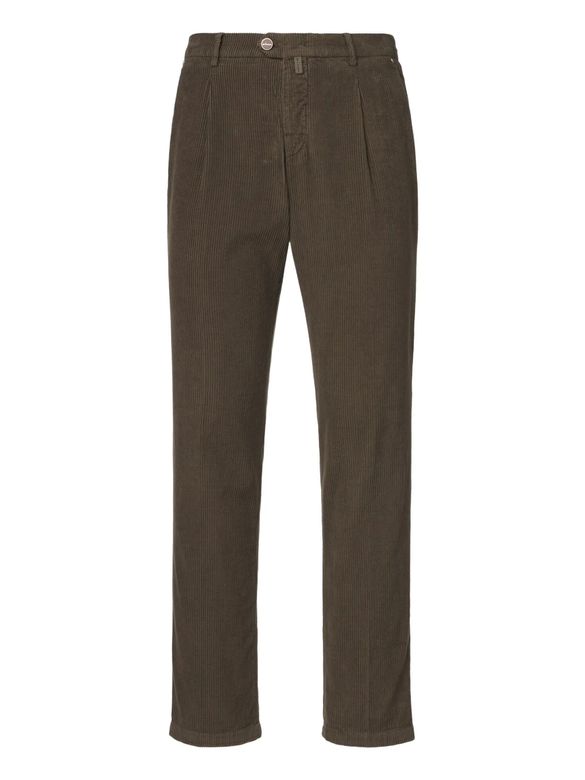 Kiton Cotton corduroy tapered pants
