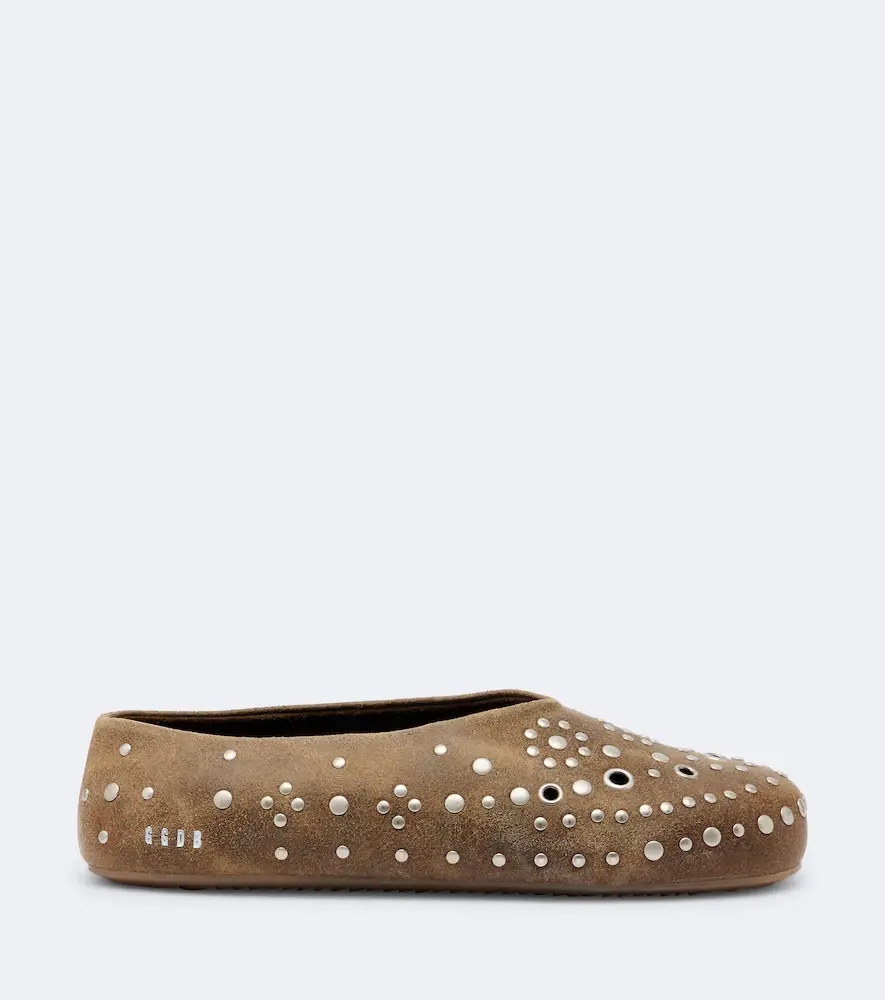 Golden Goose Tierra studded suede slip-on shoes | Thumbnail 2 Golden Goose Tierra studded suede slip-on shoes | Thumbnail 2