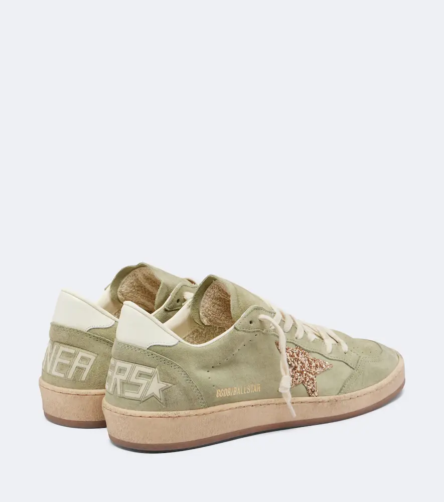 Golden Goose Ball Star glitter suede sneakers | Thumbnail 2