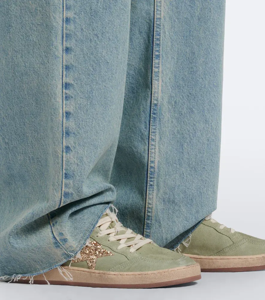Golden Goose Ball Star glitter suede sneakers | Thumbnail 5