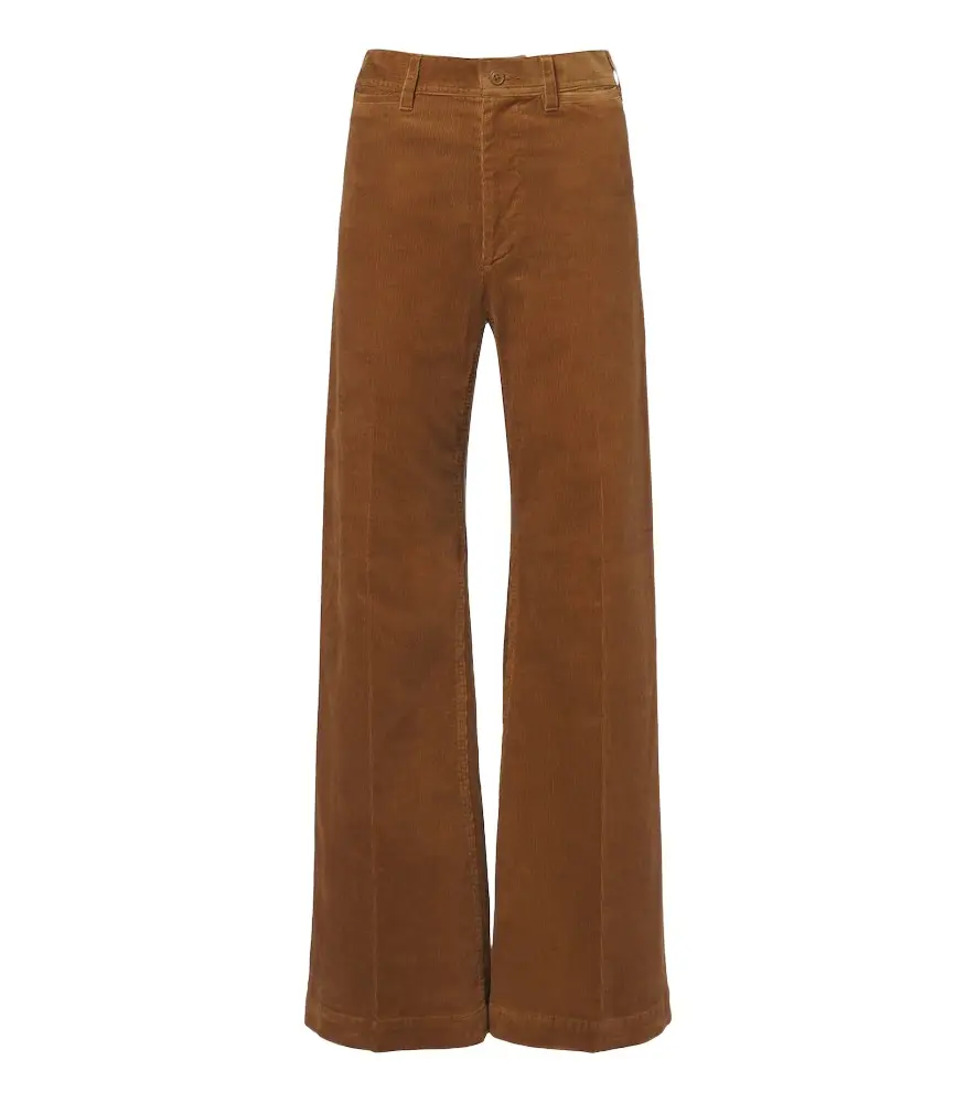 Polo Ralph Lauren Cotton corduroy wide-leg pants | Image 1 Polo Ralph Lauren Cotton corduroy wide-leg pants | Image 1