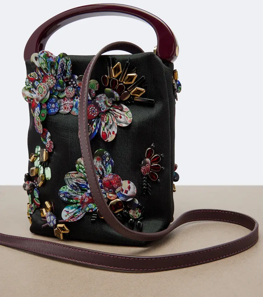 Dries Van Noten Small embellished top-handle bag | Thumbnail 2 Dries Van Noten Small embellished top-handle bag | Thumbnail 2