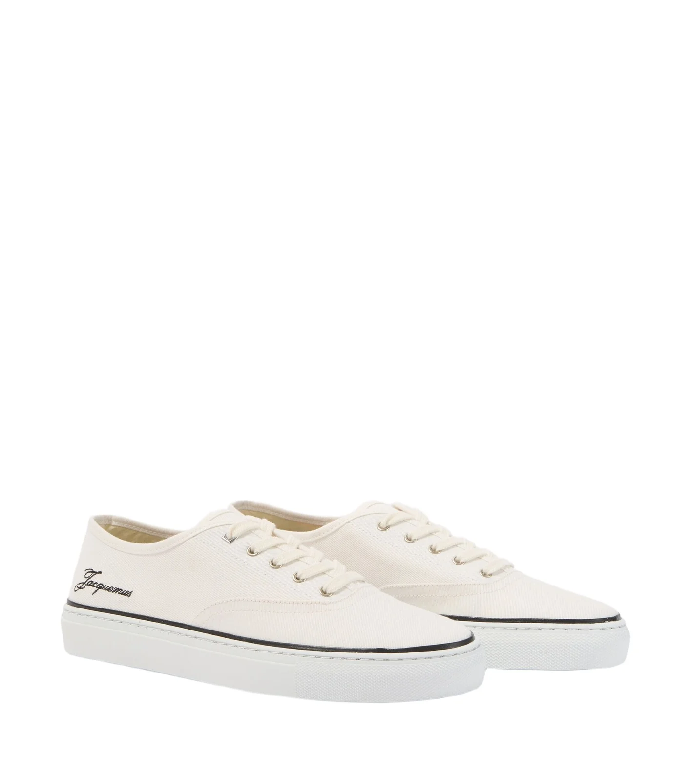 Jacquemus Embroidered canvas sneakers