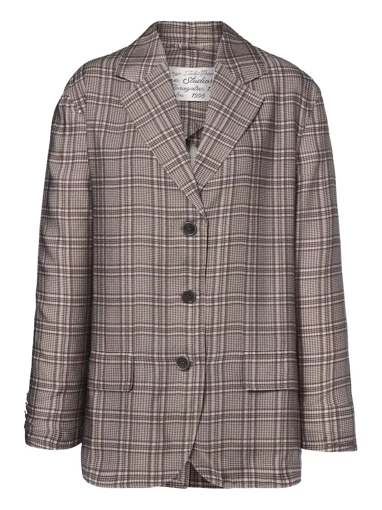 Checked blazer Checked blazer