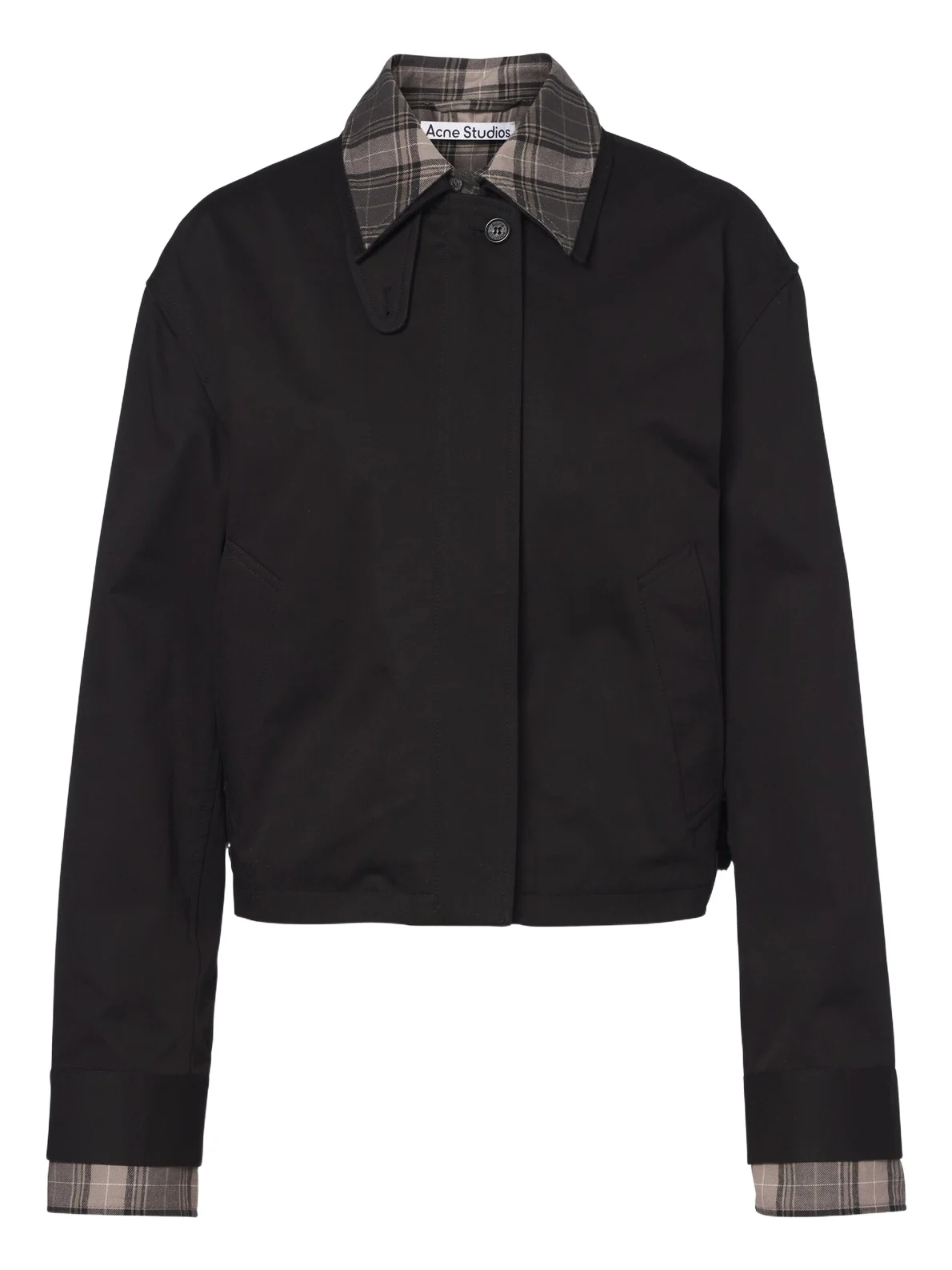 Layered cotton twill jacket Layered cotton twill jacket