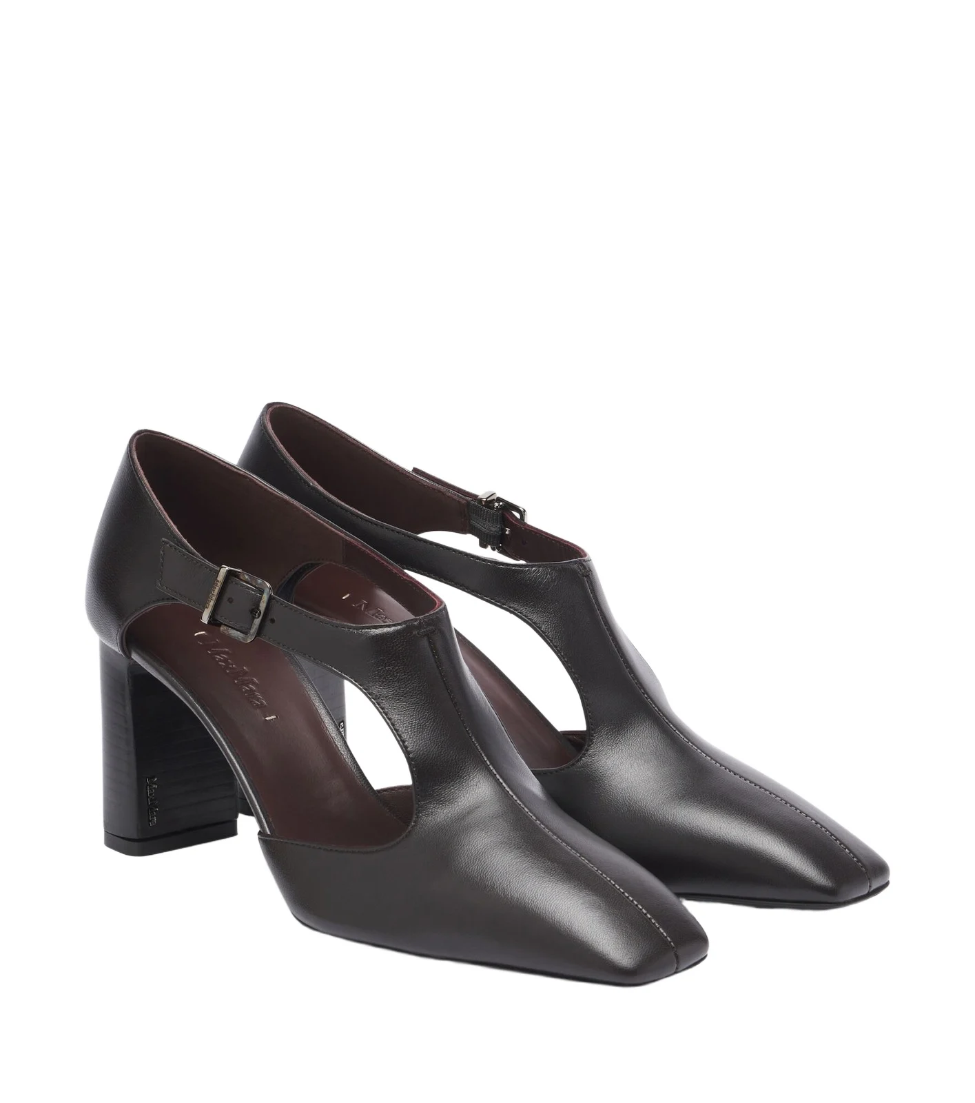 Leather Mary Jane pumps Leather Mary Jane pumps