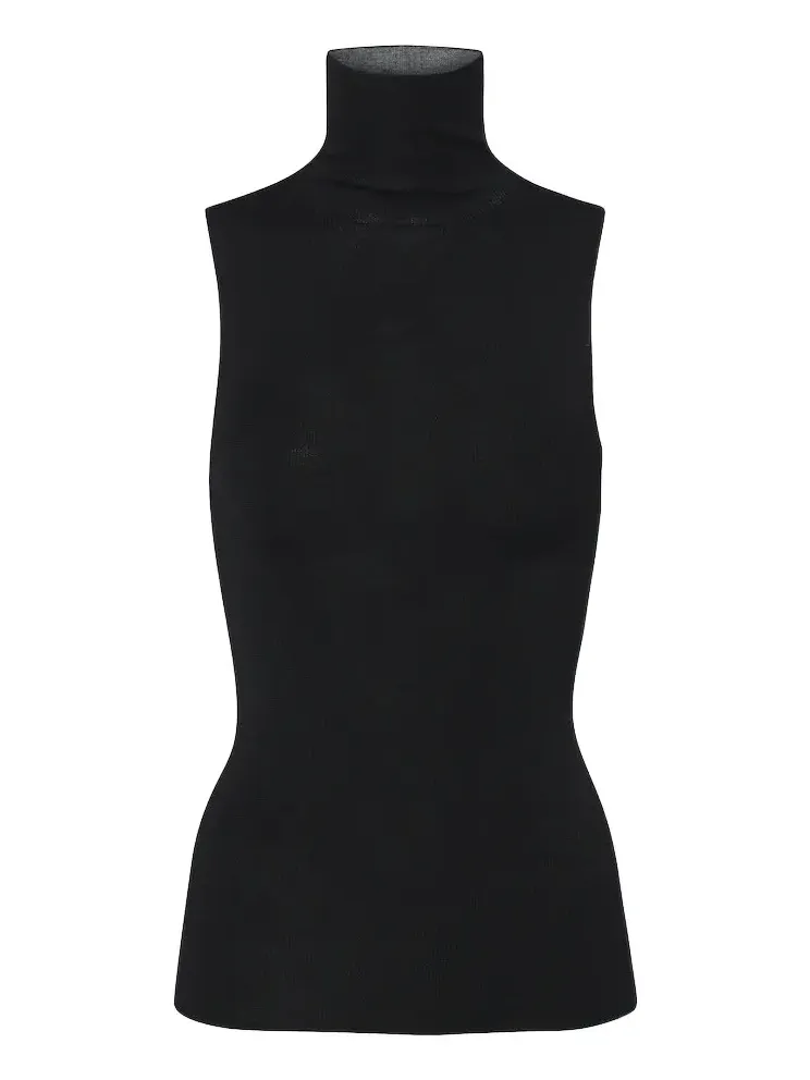 Virgin wool turtleneck top Virgin wool turtleneck top