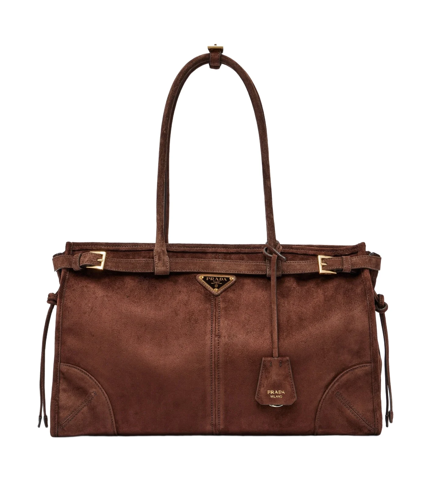 Bonnie Large suede tote bag
