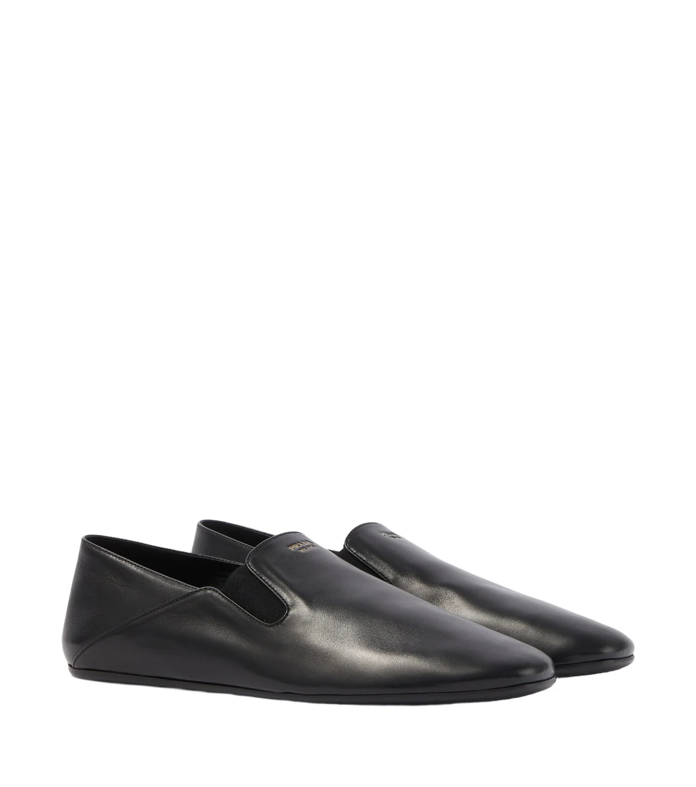 Leather loafers
