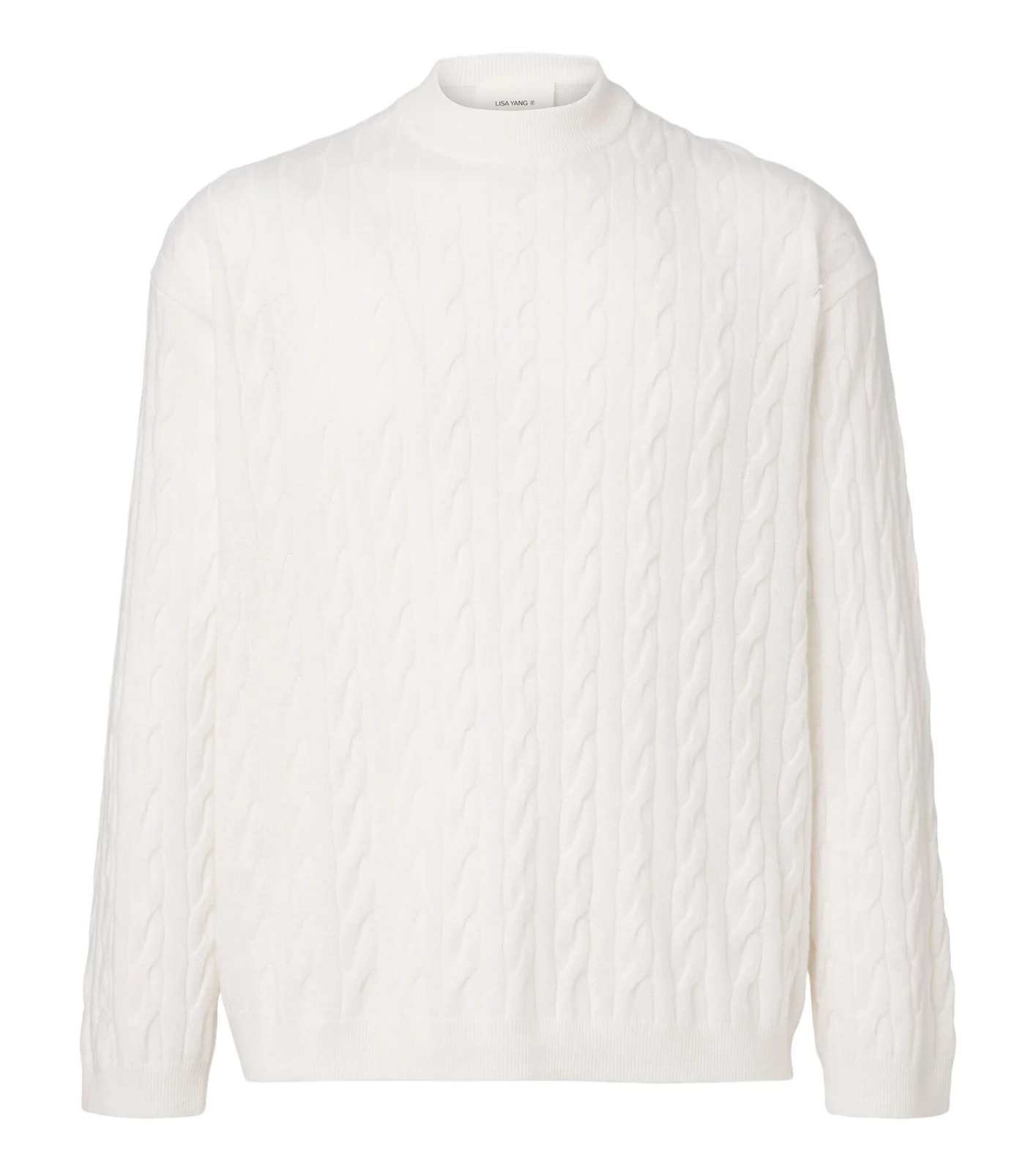 Lisa Yang Oskar cable-knit cashmere sweater