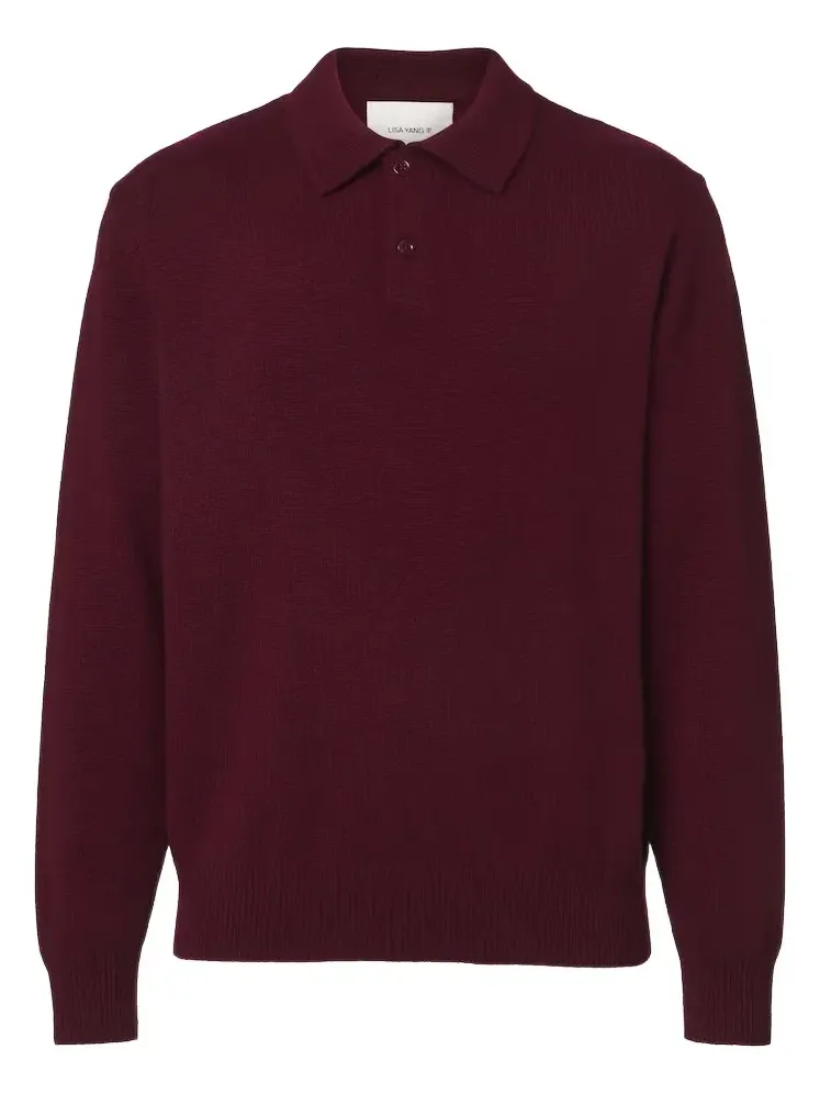 Lisa Yang Rufus cashmere polo sweater