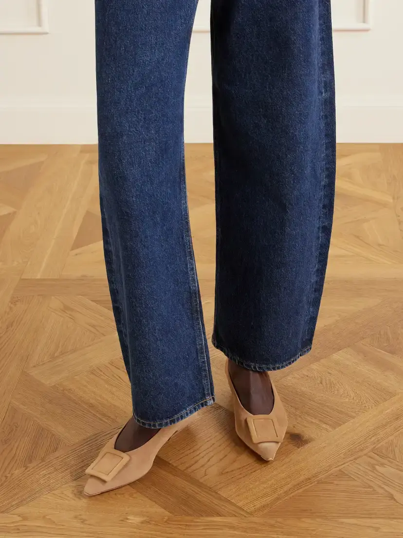 Roger Vivier Viv In The City Suede Flats | Thumbnail 2 Roger Vivier Viv In The City Suede Flats | Thumbnail 2