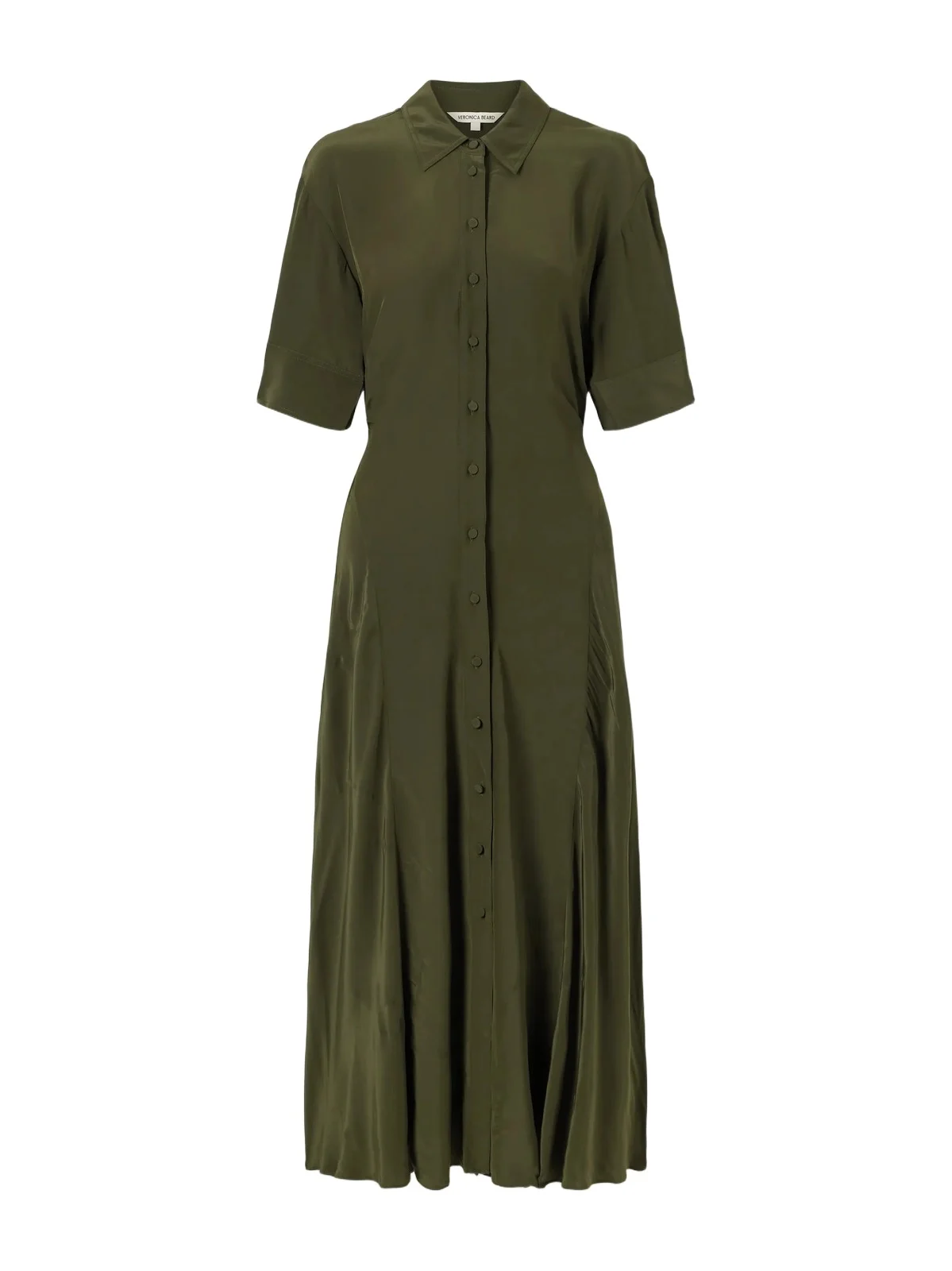 Perenna Satin Midi Dress