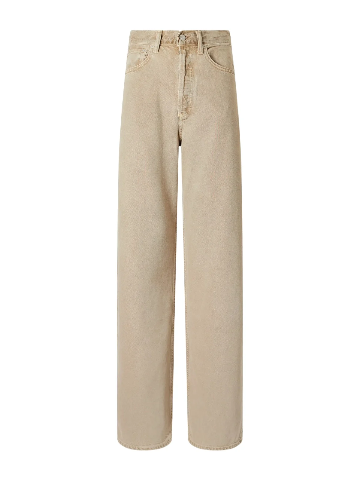 Vintage Loose High-rise Straight-leg Jeans