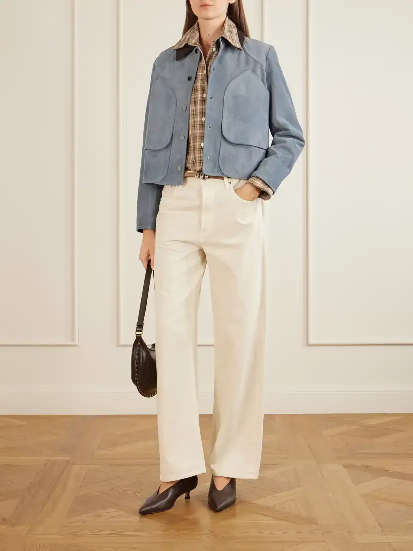 Veronica Beard Walters Suede Jacket | Thumbnail 2 Veronica Beard Walters Suede Jacket | Thumbnail 2
