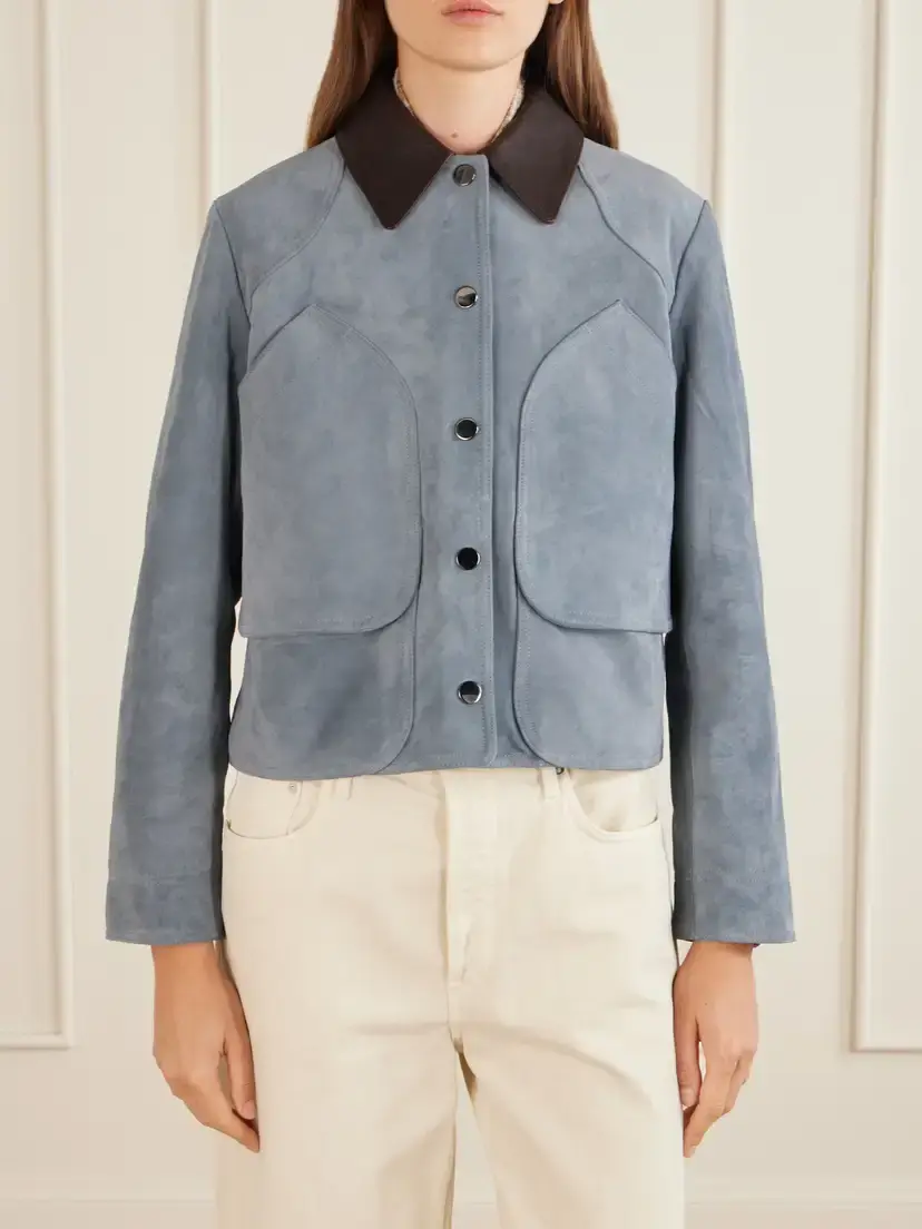 Veronica Beard Walters Suede Jacket | Thumbnail 3 Veronica Beard Walters Suede Jacket | Thumbnail 3