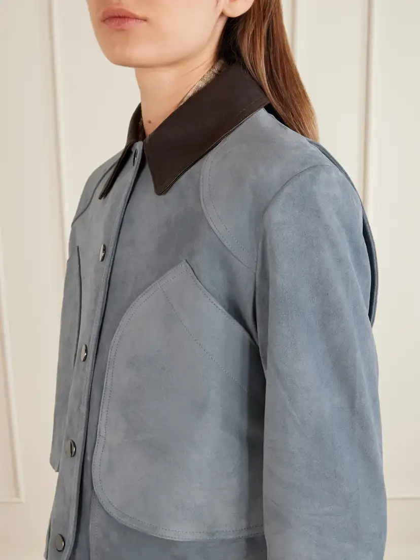 Veronica Beard Walters Suede Jacket | Thumbnail 5 Veronica Beard Walters Suede Jacket | Thumbnail 5