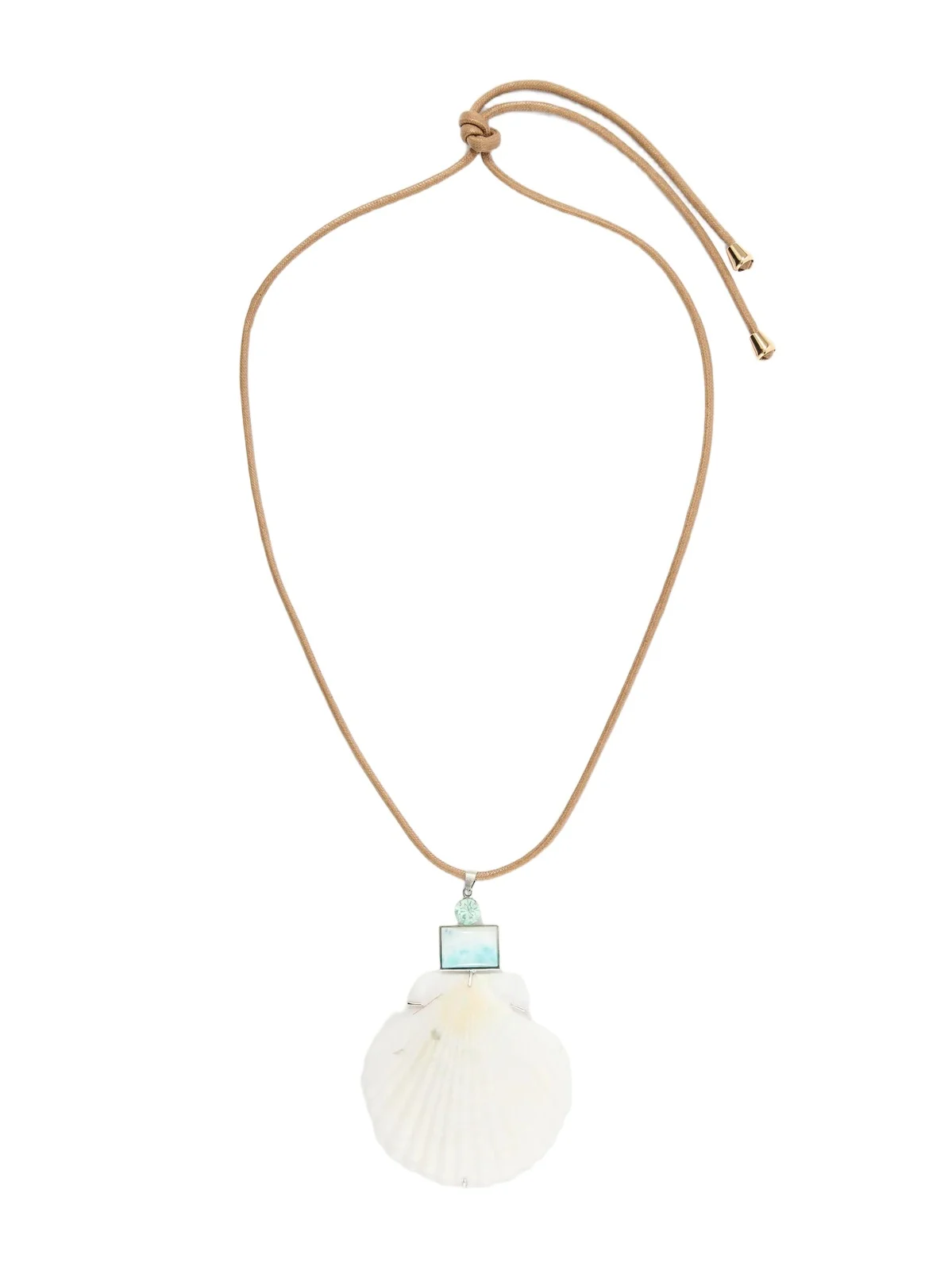 Alisa Silver-tone Shell Necklace