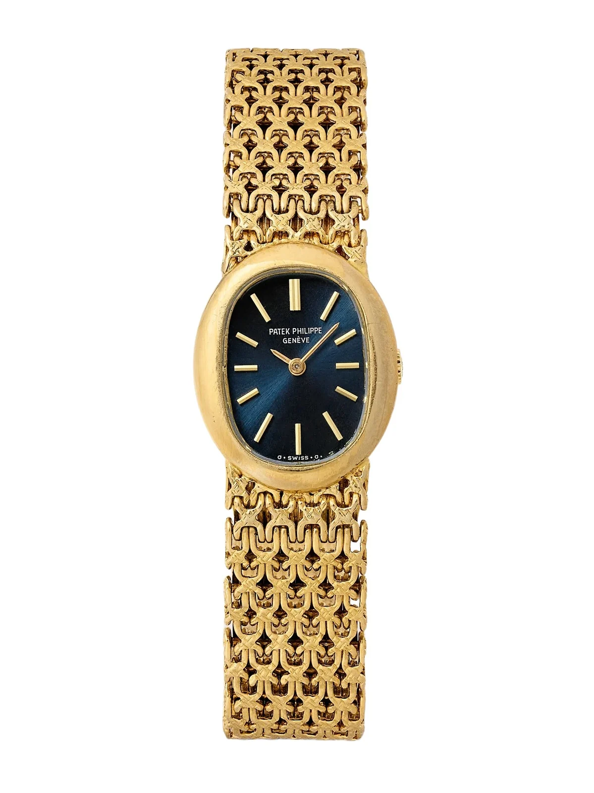 Stephanie Windsor + Patek Philippe Vintage 1980s Ellipse Hand-wound 18-karat Gold Watch, Ref. 4198/1 (6.5'' Wrist)