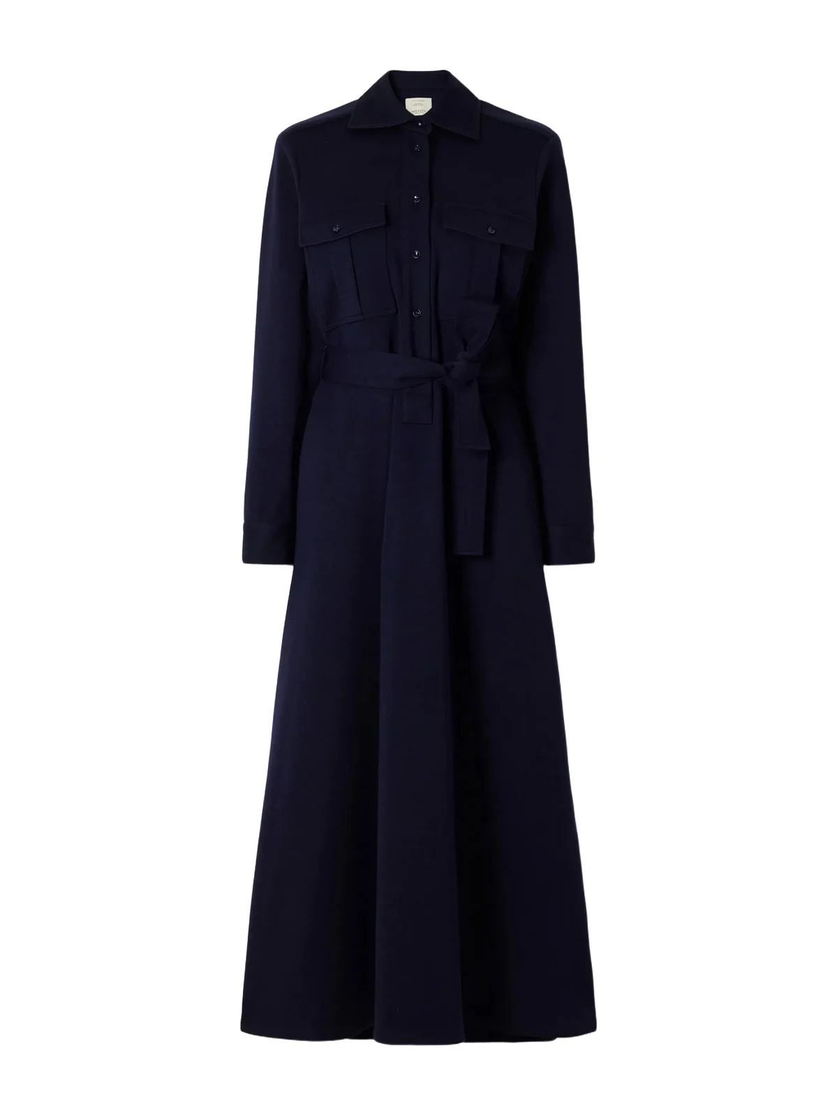 The Dora Wool-jersey Midi Dress