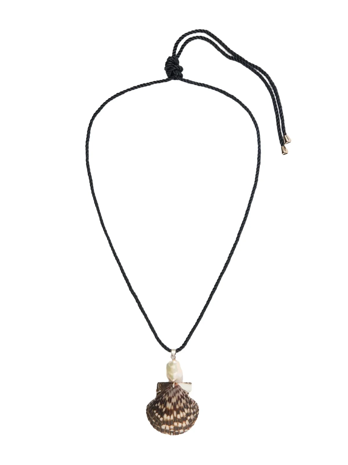 Rhodes Silver-tone Shell Necklace Rhodes Silver-tone Shell Necklace