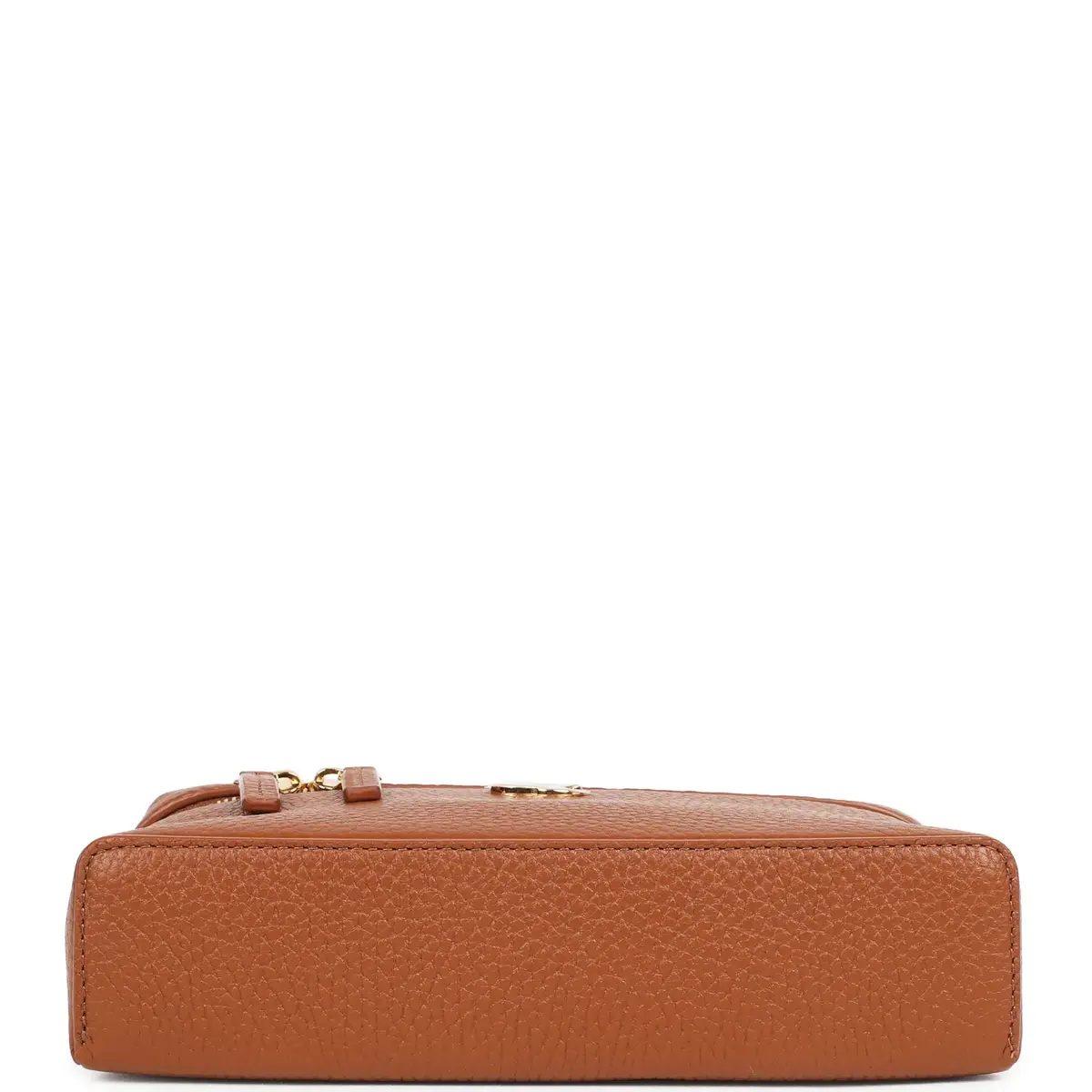 Chanel Chanel "Supple" Top Handle Long Vanity Case with Chain Camel Grained Calfskin Gold Hardware | Thumbnail 6