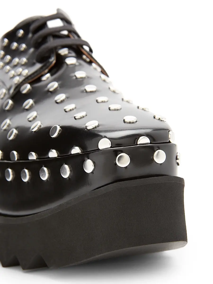 Stella McCartney Women's Elyse 75MM Studded Platform Derbys | Thumbnail 6