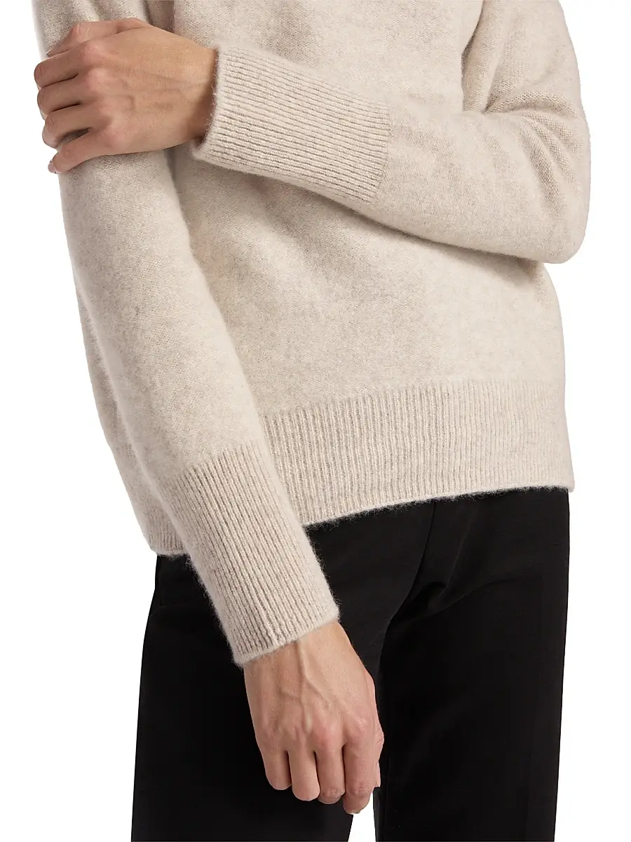 Vince Women's Funnelneck Cashmere Sweater | Thumbnail 6 Vince Women's Funnelneck Cashmere Sweater | Thumbnail 6
