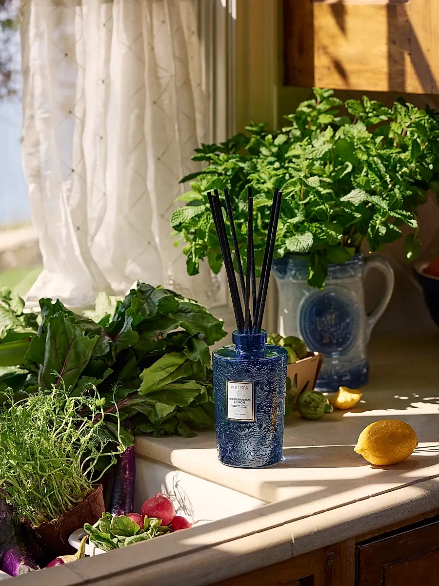 Voluspa Mediterranean Lemon Reed Diffuser | Thumbnail 4 Voluspa Mediterranean Lemon Reed Diffuser | Thumbnail 4