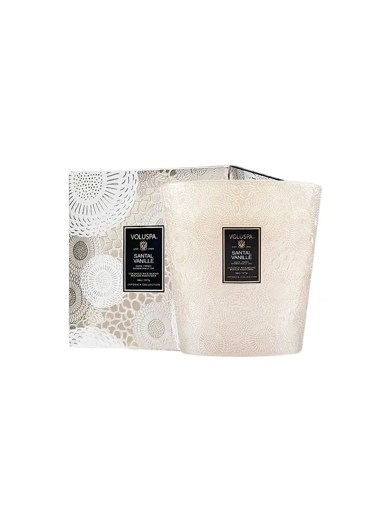 Voluspa Santal Vanille 3-Wick Hearth Candle