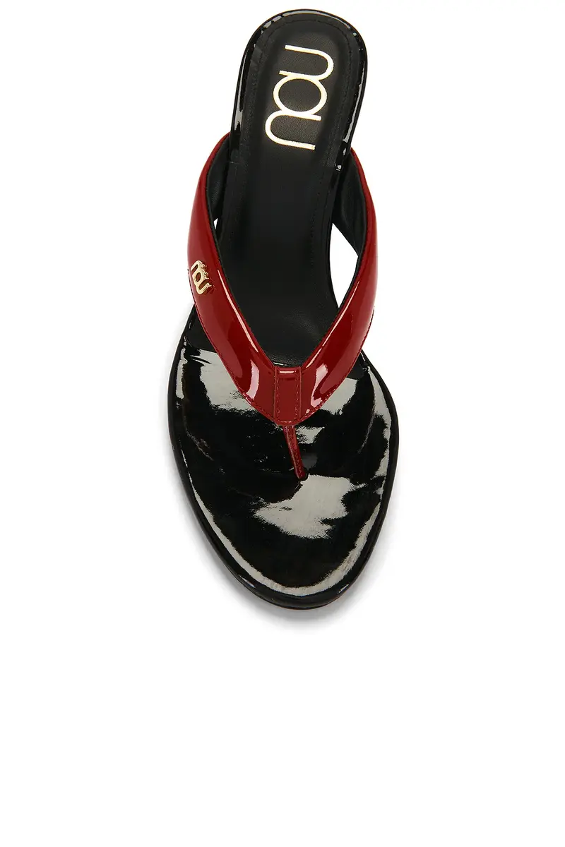 NOU Puff Wedge Sandal | Thumbnail 4 NOU Puff Wedge Sandal | Thumbnail 4