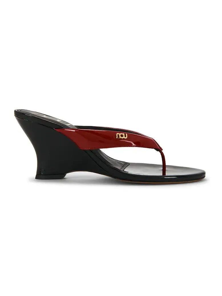 Puff Wedge Sandal