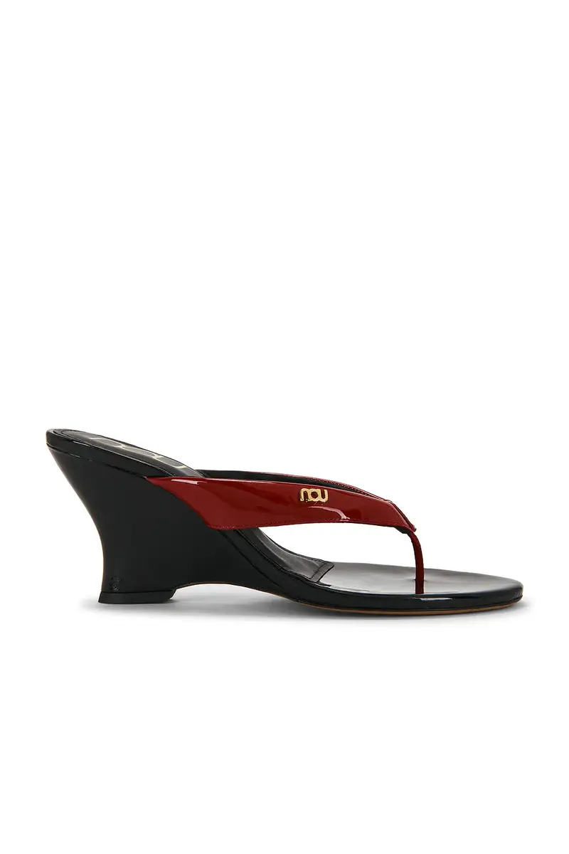 Puff Wedge Sandal