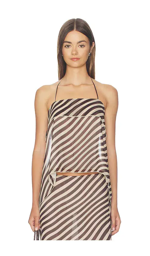 ALL THE WAYS Jade Open Back Top | Image 1 ALL THE WAYS Jade Open Back Top | Image 1