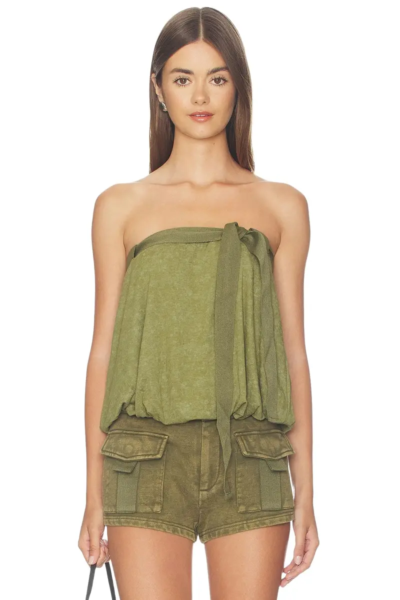 NIIHAI Bandeau Balloon Top