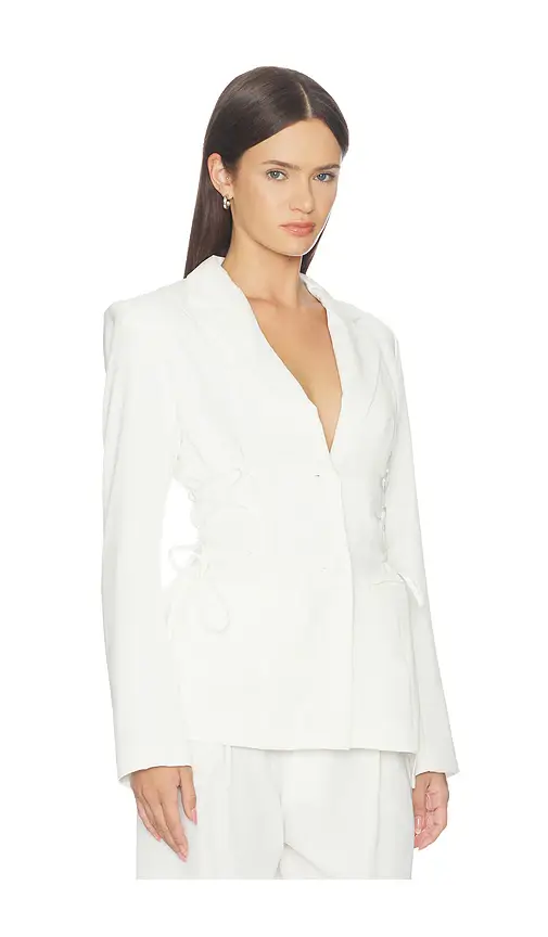 superdown Jennifer Lace Up Blazer | Thumbnail 2 superdown Jennifer Lace Up Blazer | Thumbnail 2