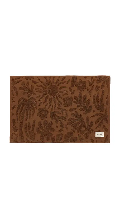 Slowtide Sunny Sculpted Bath Mat | Image 1 Slowtide Sunny Sculpted Bath Mat | Image 1