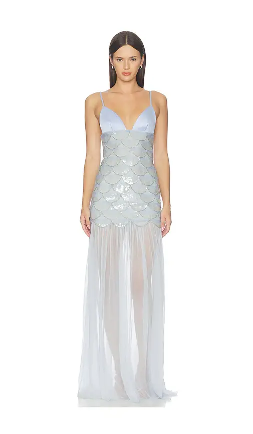 Retrofête Eileyn Embroidered Dress | Image 1 Retrofête Eileyn Embroidered Dress | Image 1