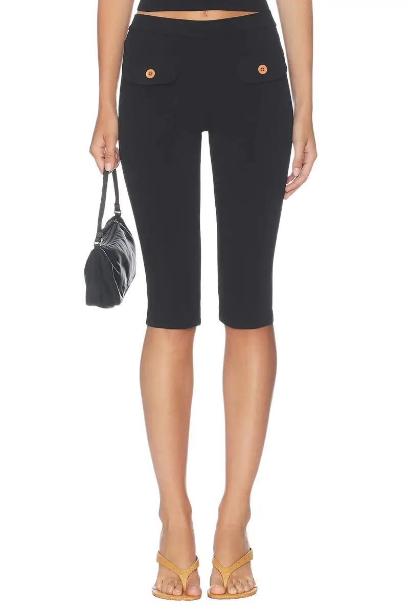 Oddli Button Capri