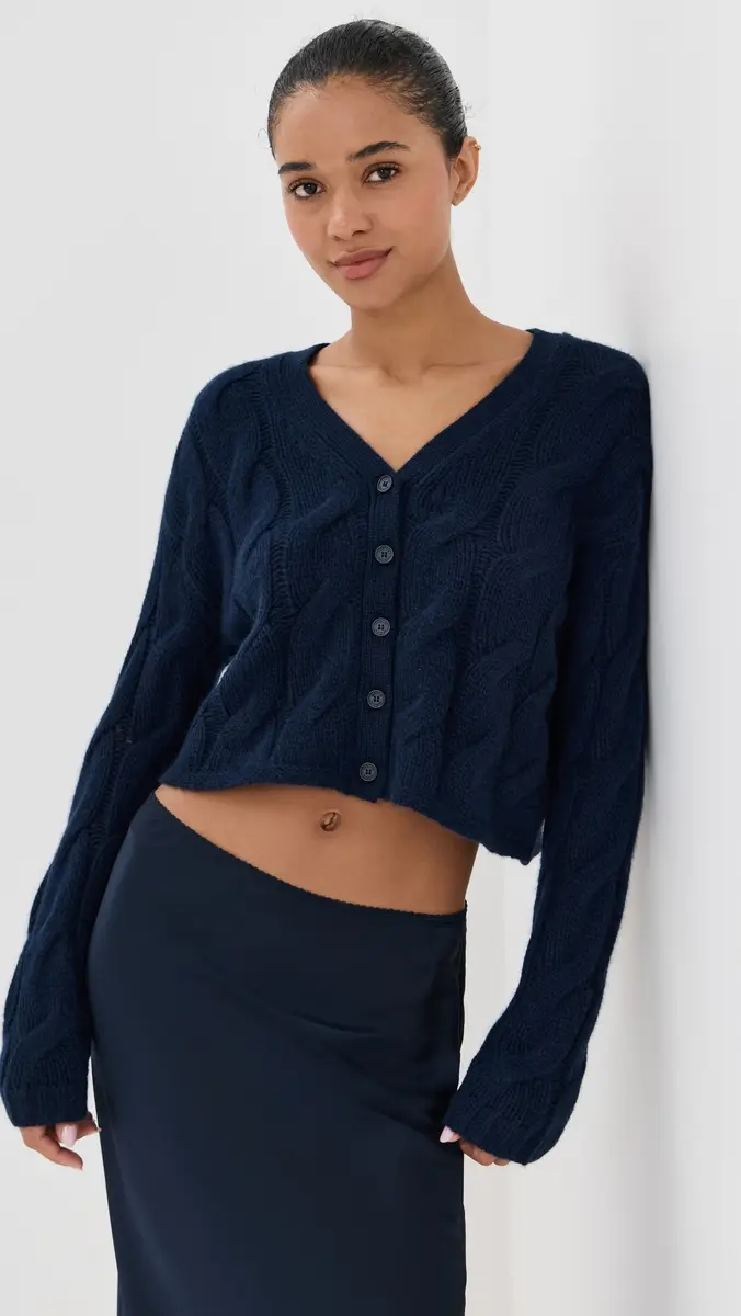 Sablyn Jolie Cashmere Cropped Cardigan | Thumbnail 2 Sablyn Jolie Cashmere Cropped Cardigan | Thumbnail 2