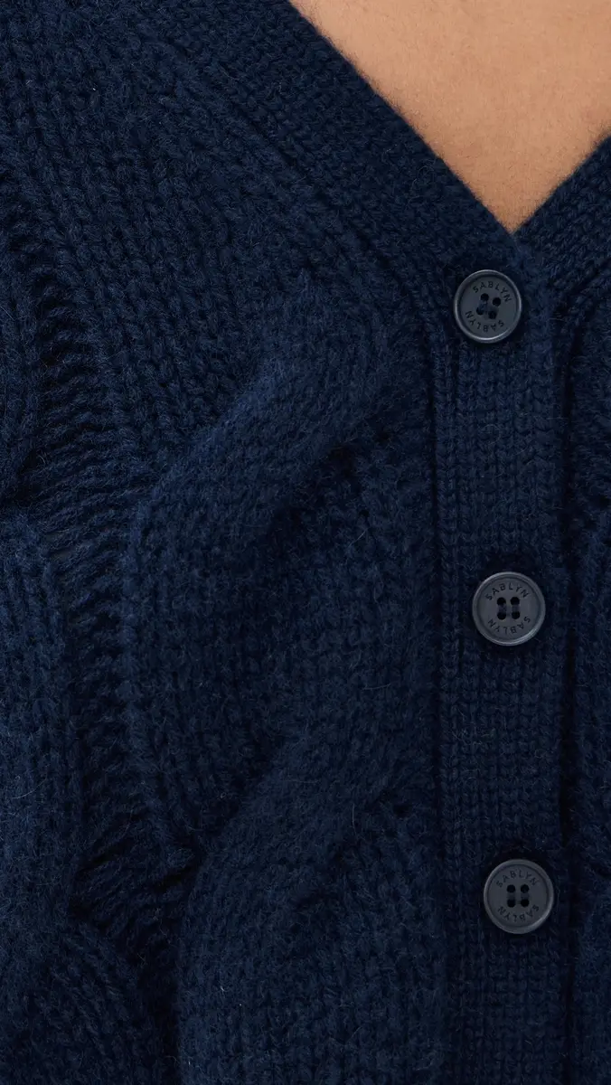 Sablyn Jolie Cashmere Cropped Cardigan | Thumbnail 6 Sablyn Jolie Cashmere Cropped Cardigan | Thumbnail 6