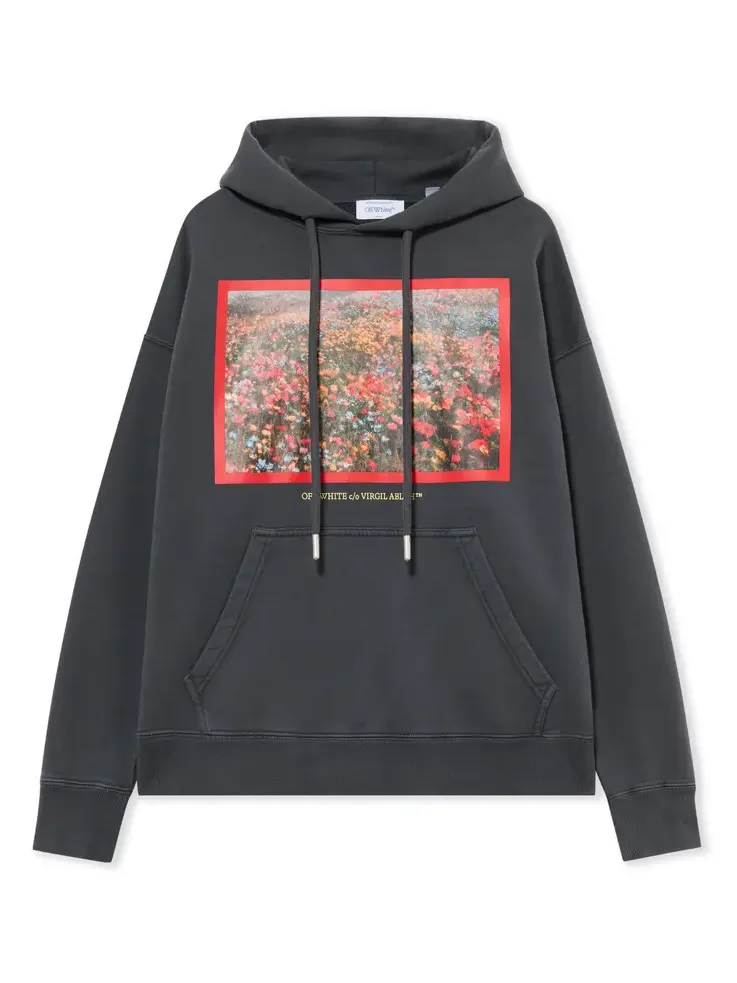 Off-White Flowers Field Skate Hoodie