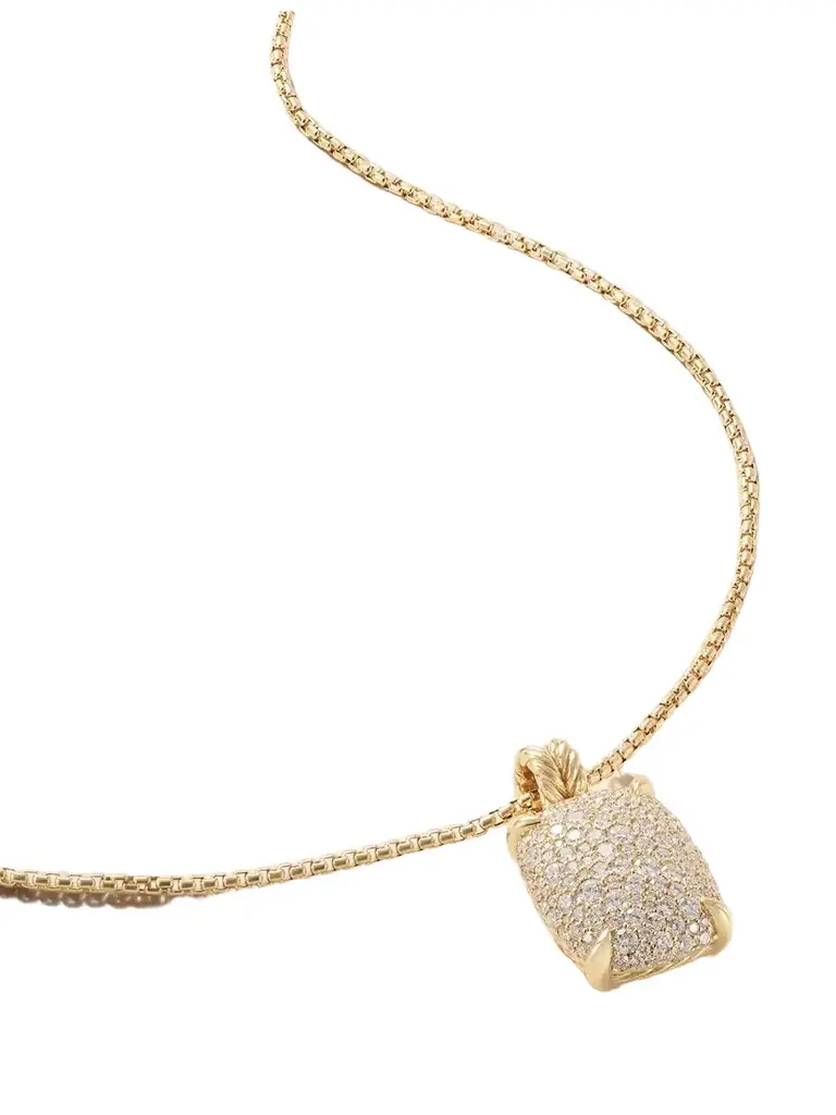David Yurman Chatelaine® 18-karat Gold Diamond Necklace | Image 1 David Yurman Chatelaine® 18-karat Gold Diamond Necklace | Image 1