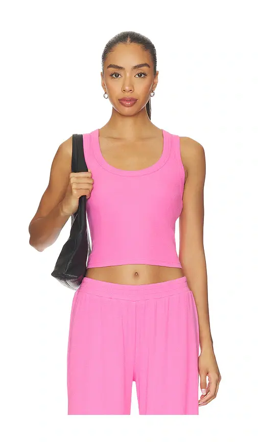 LNA Kat Rib Crop Tank | Image 1 LNA Kat Rib Crop Tank | Image 1