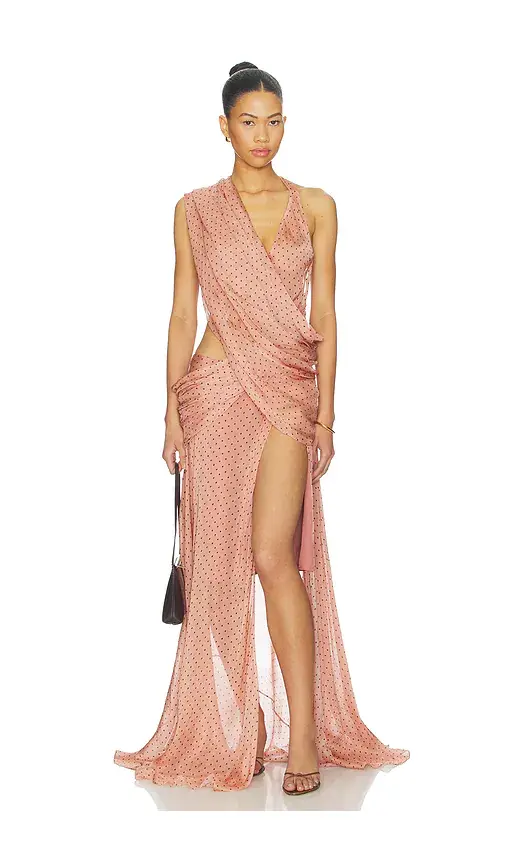 Deme by Gabriella The Zahra Rose Dress | Image 1 Deme by Gabriella The Zahra Rose Dress | Image 1