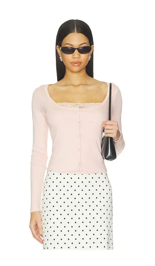 LIONESS Babydoll Long Sleeve Top | Thumbnail 2 LIONESS Babydoll Long Sleeve Top | Thumbnail 2